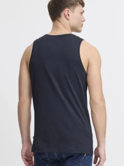 BLEND Herren Tanktop - BHCali in blau