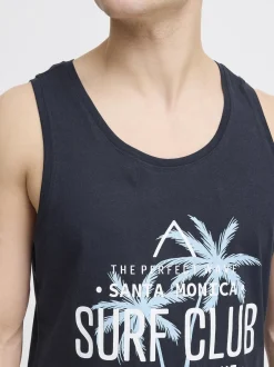 BLEND Herren Tanktop - BHCali in blau