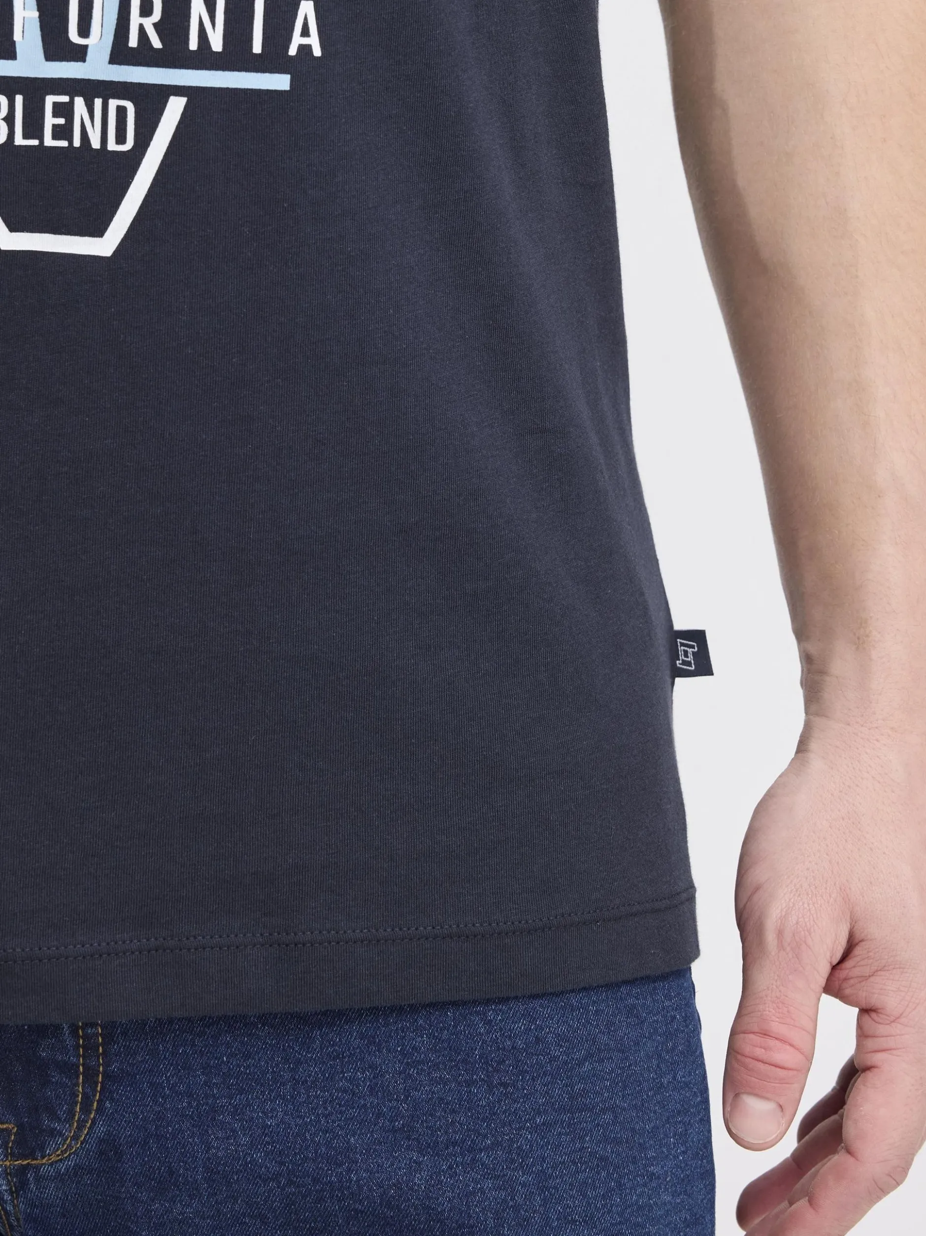 BLEND Herren Tanktop - BHCali in blau