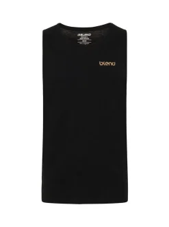 BLEND Herren Tanktop - BHFlok in schwarz