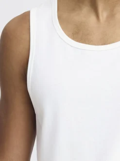 BLEND Herren Tanktop - BHHole in weiß