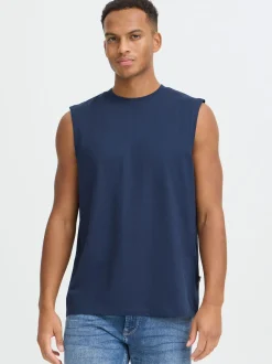 BLEND Herren Tanktop - BHSteax in blau
