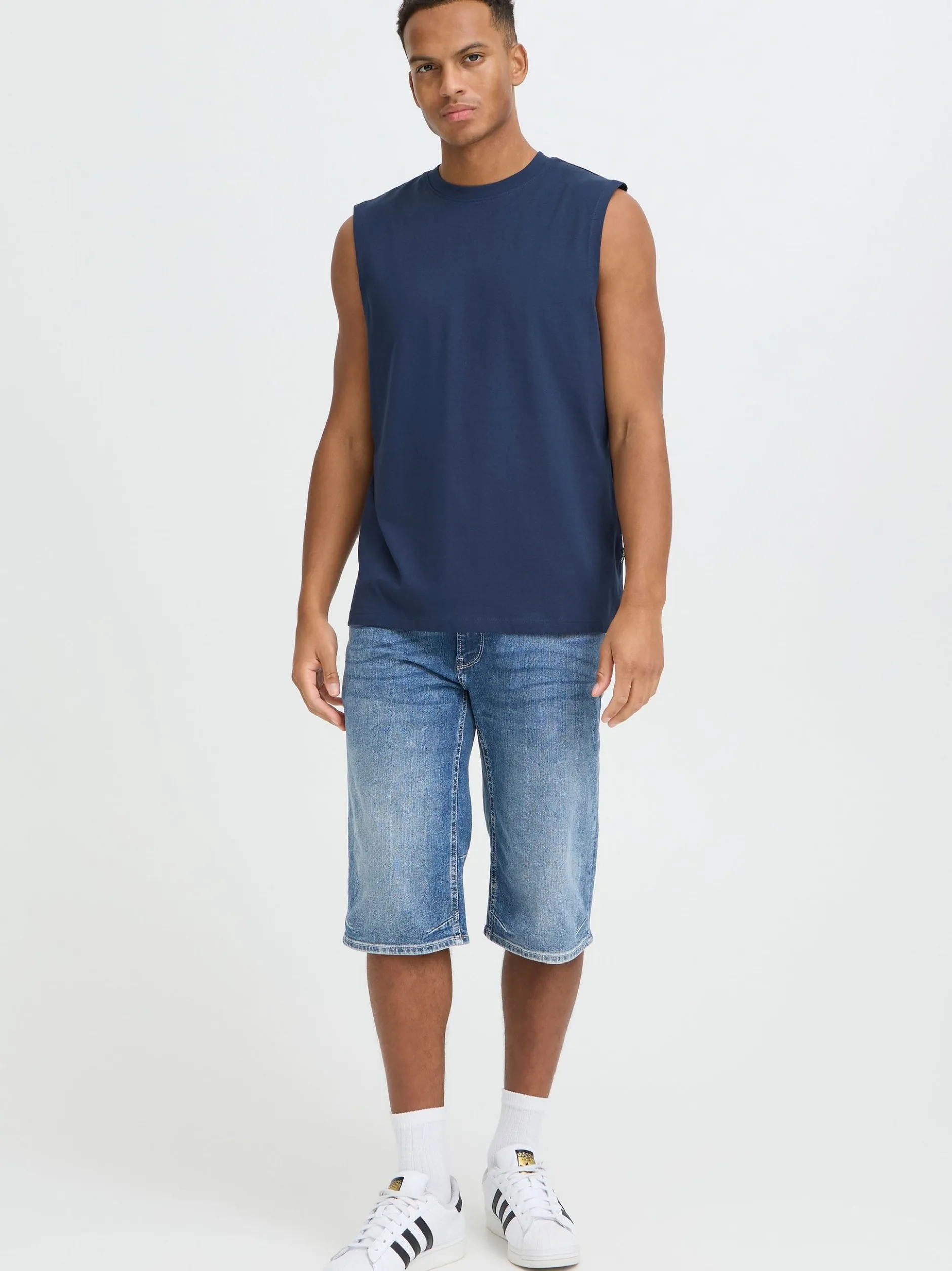 BLEND Herren Tanktop - BHSteax in blau
