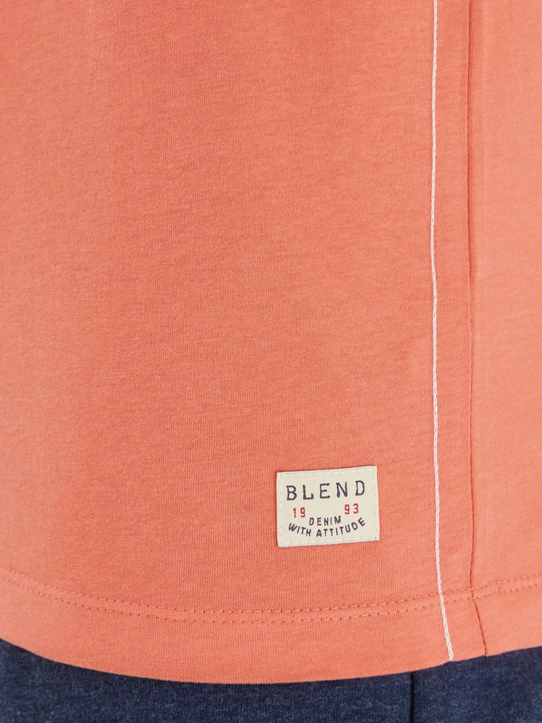 BLEND Herren Tanktop - BHWalex in aprikot