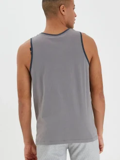 BLEND Herren Tanktop - BHWalex in grau