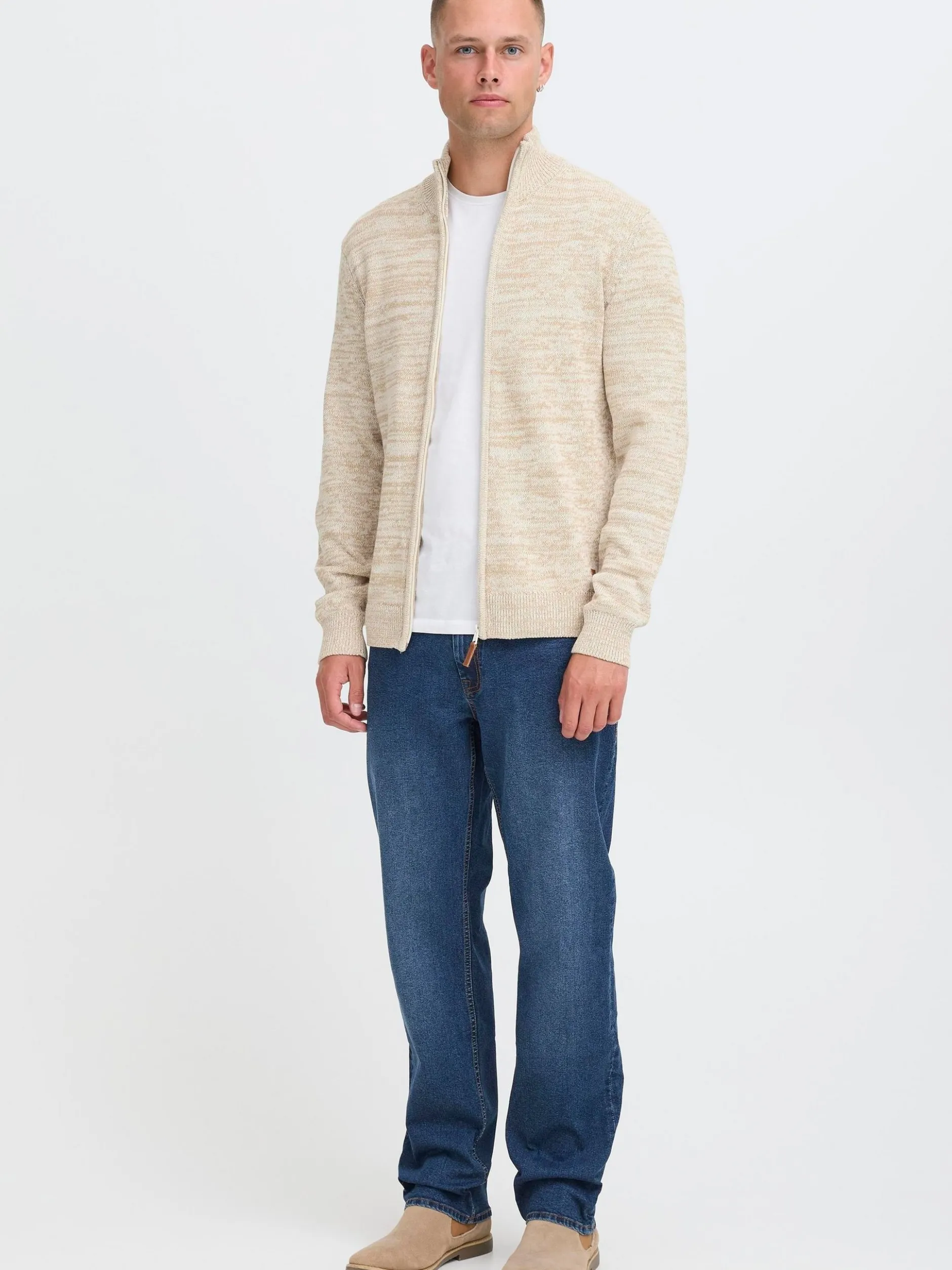 BLEND Herren Trainingsjacke - BHDano in beige