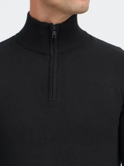 BLEND Herren Troyer - BHFilip in schwarz