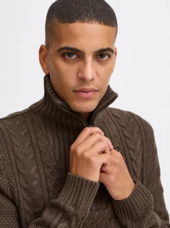 BLEND Herren Troyer - BHPullover in braun