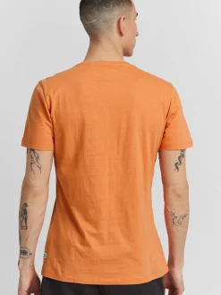 BLEND Herren T-Shirt - BHAdamus in orange