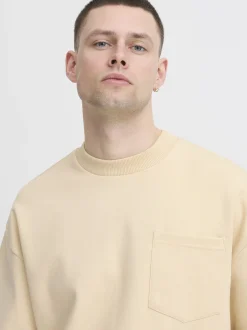 BLEND Herren T-Shirt - BHBarti in beige