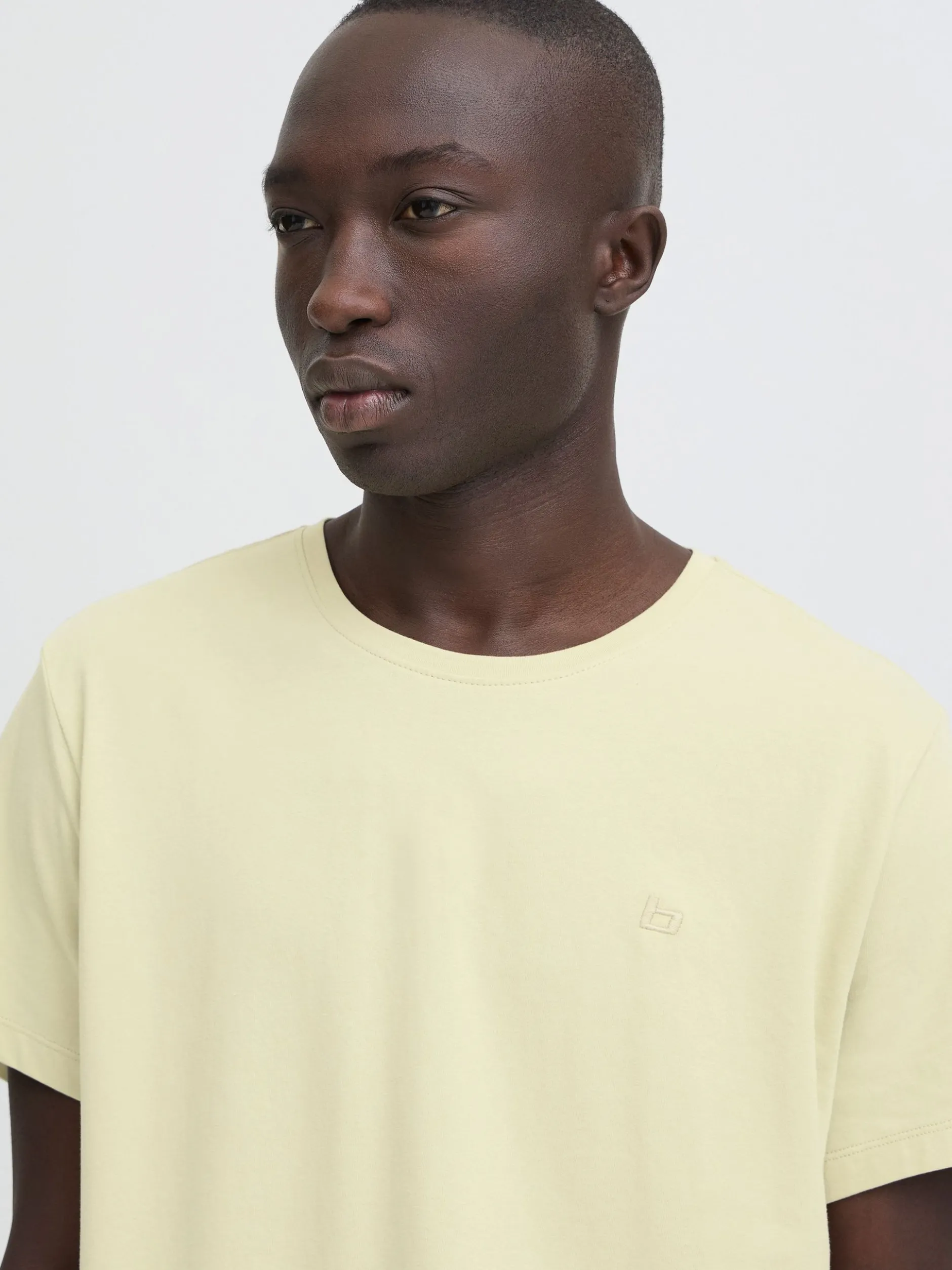 BLEND Herren T-Shirt - BHDinton in vanille