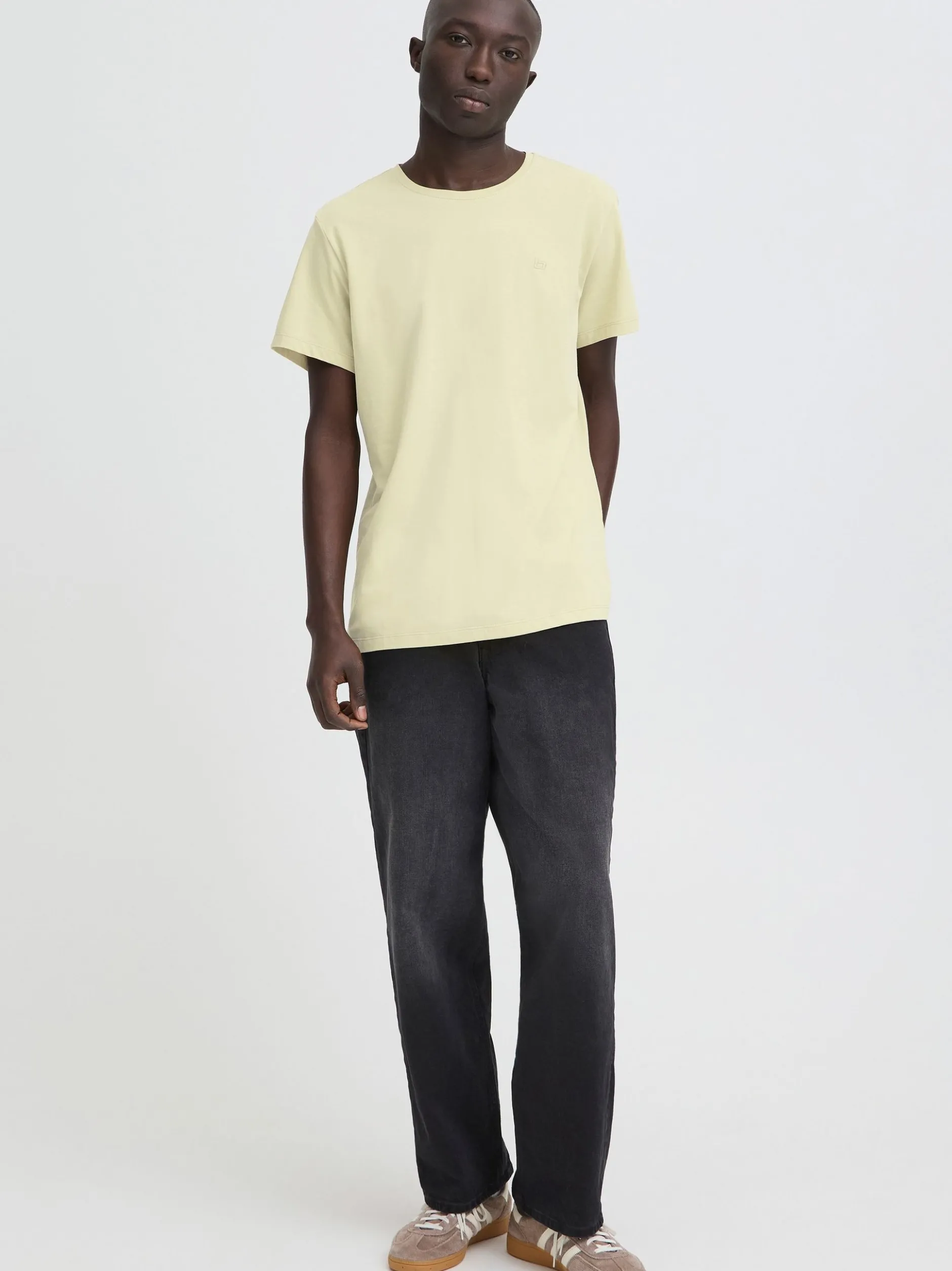 BLEND Herren T-Shirt - BHDinton in vanille
