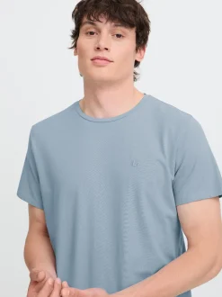 BLEND Herren T-Shirt - BHDinton in blau