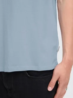 BLEND Herren T-Shirt - BHDinton in blau