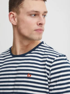 BLEND Herren T-Shirt - BHDinton in blau