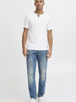 BLEND Herren T-Shirt - BHHoley in weiß