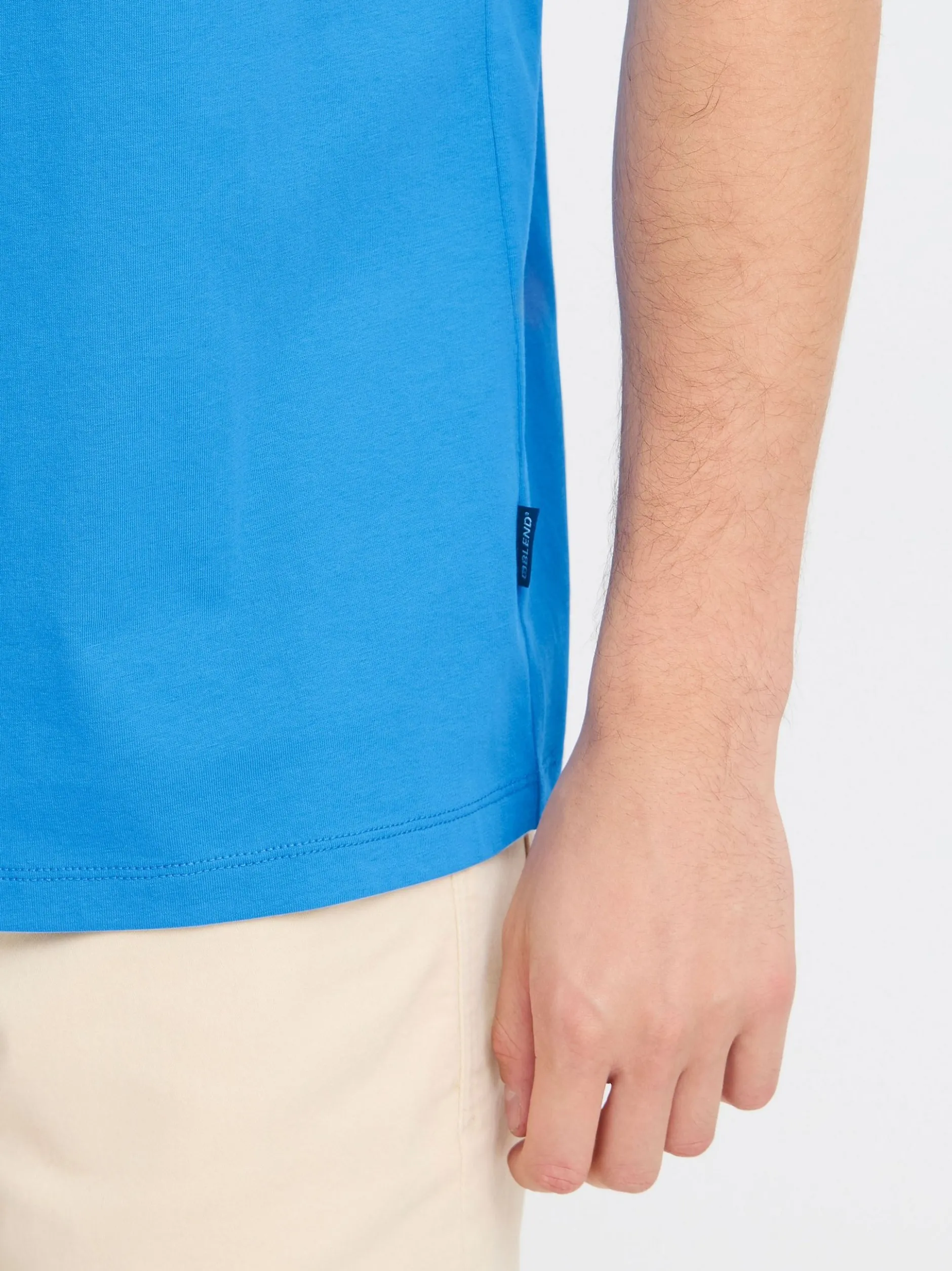 BLEND Herren T-Shirt - BHJackson in blau