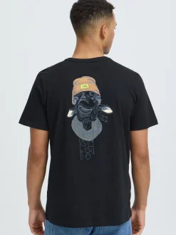 BLEND Herren T-Shirt - BHJackson in schwarz