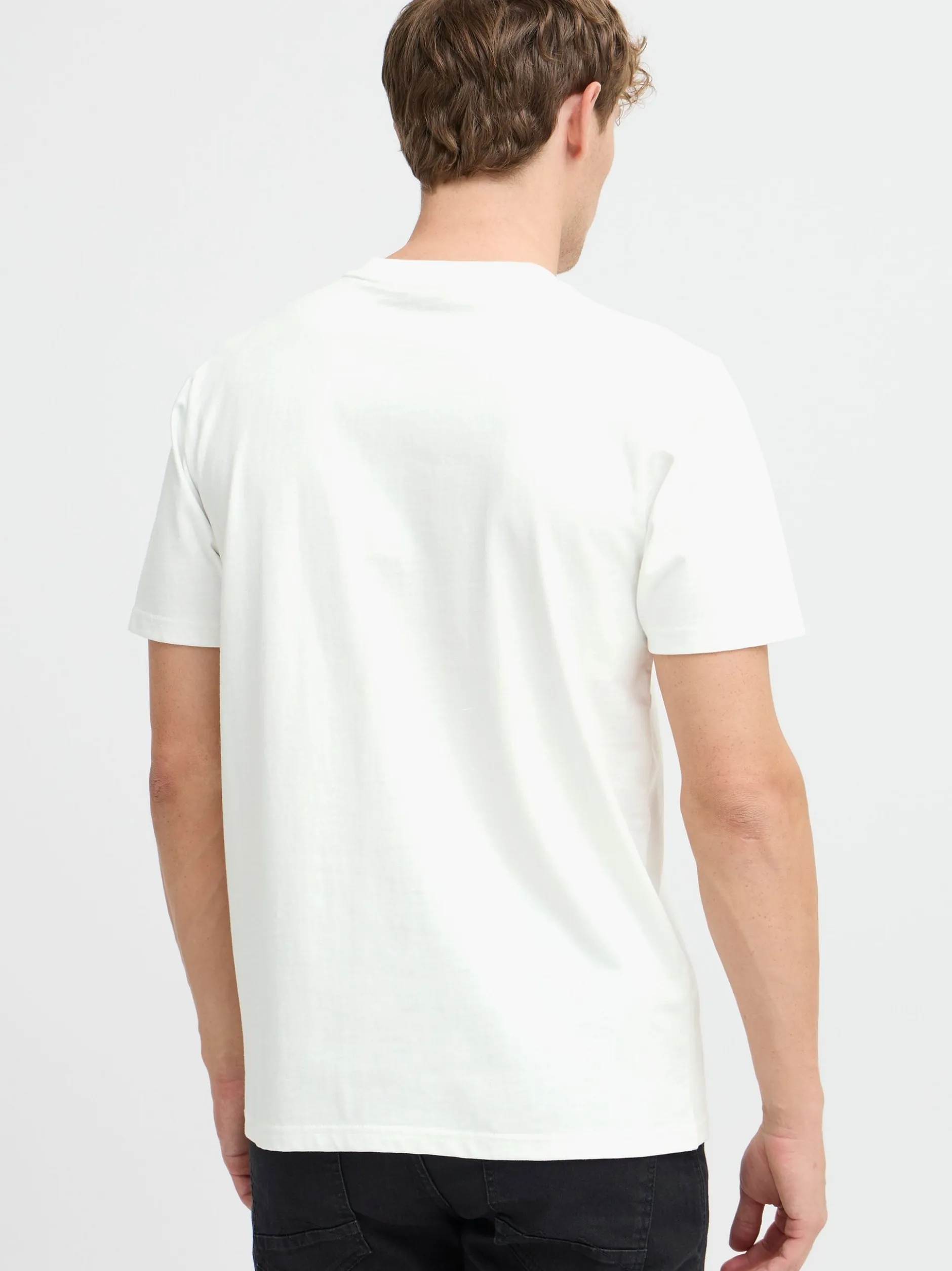 BLEND Herren T-Shirt - BHJavor in weiß