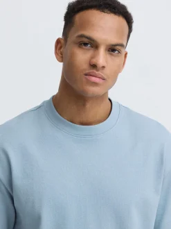 BLEND Herren T-Shirt - BHKaiser in blau