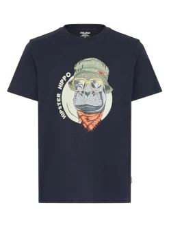 BLEND Herren T-Shirt - BHKurt in schwarz