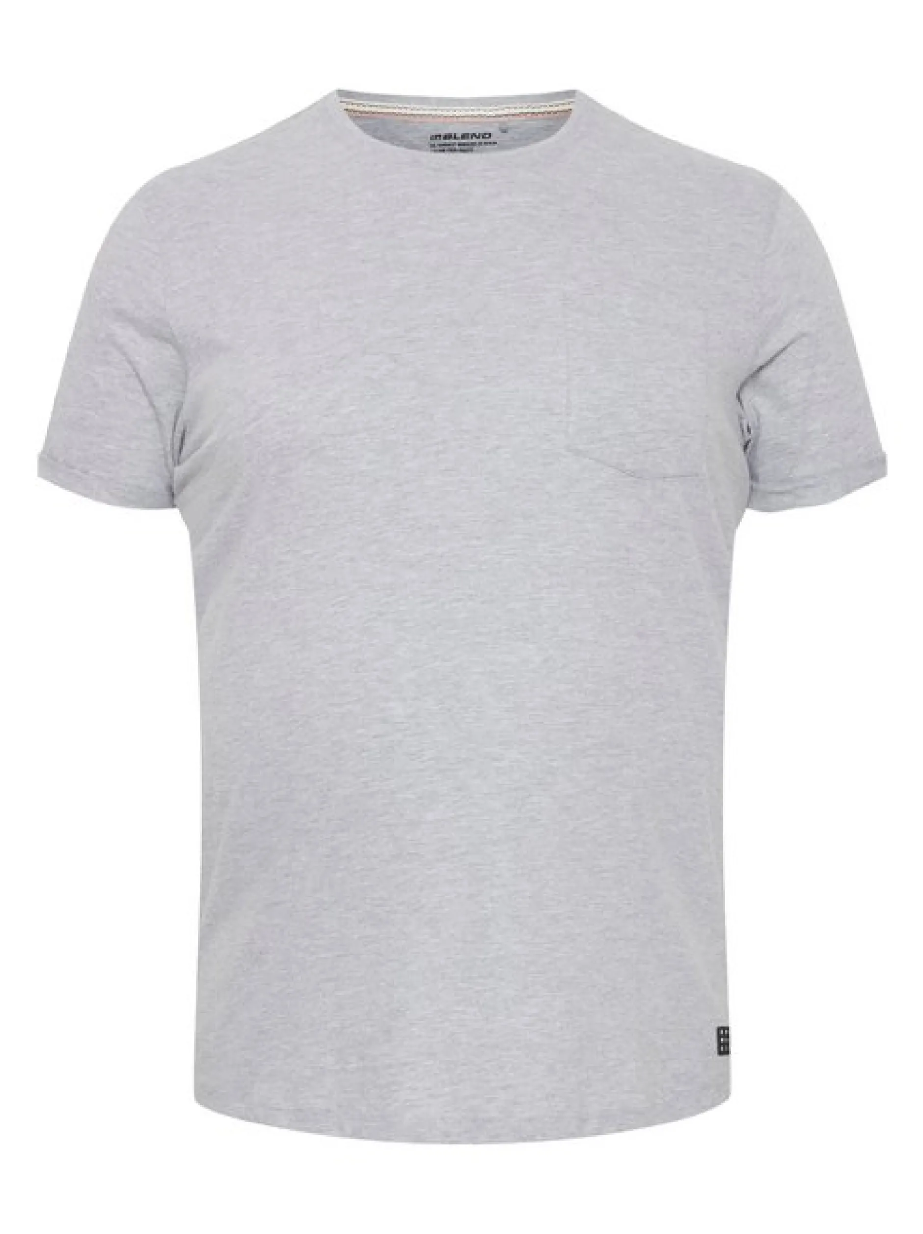 BLEND Herren T-Shirt - BHNASIR Big & Tall in grau