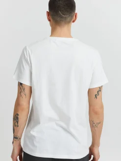 BLEND Herren T-Shirt - BHOrtwin in weiß