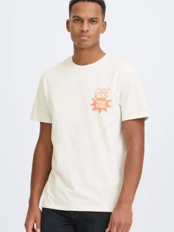 BLEND Herren T-Shirt - BHSun in ecru