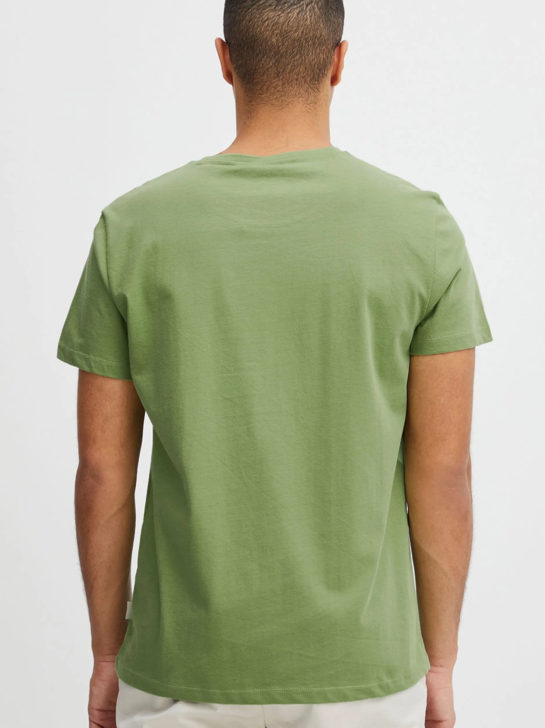 BLEND Herren T-Shirt - BHTee 3er-Pack in grün