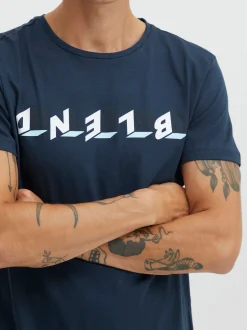 BLEND Herren T-Shirt BHTee in blau
