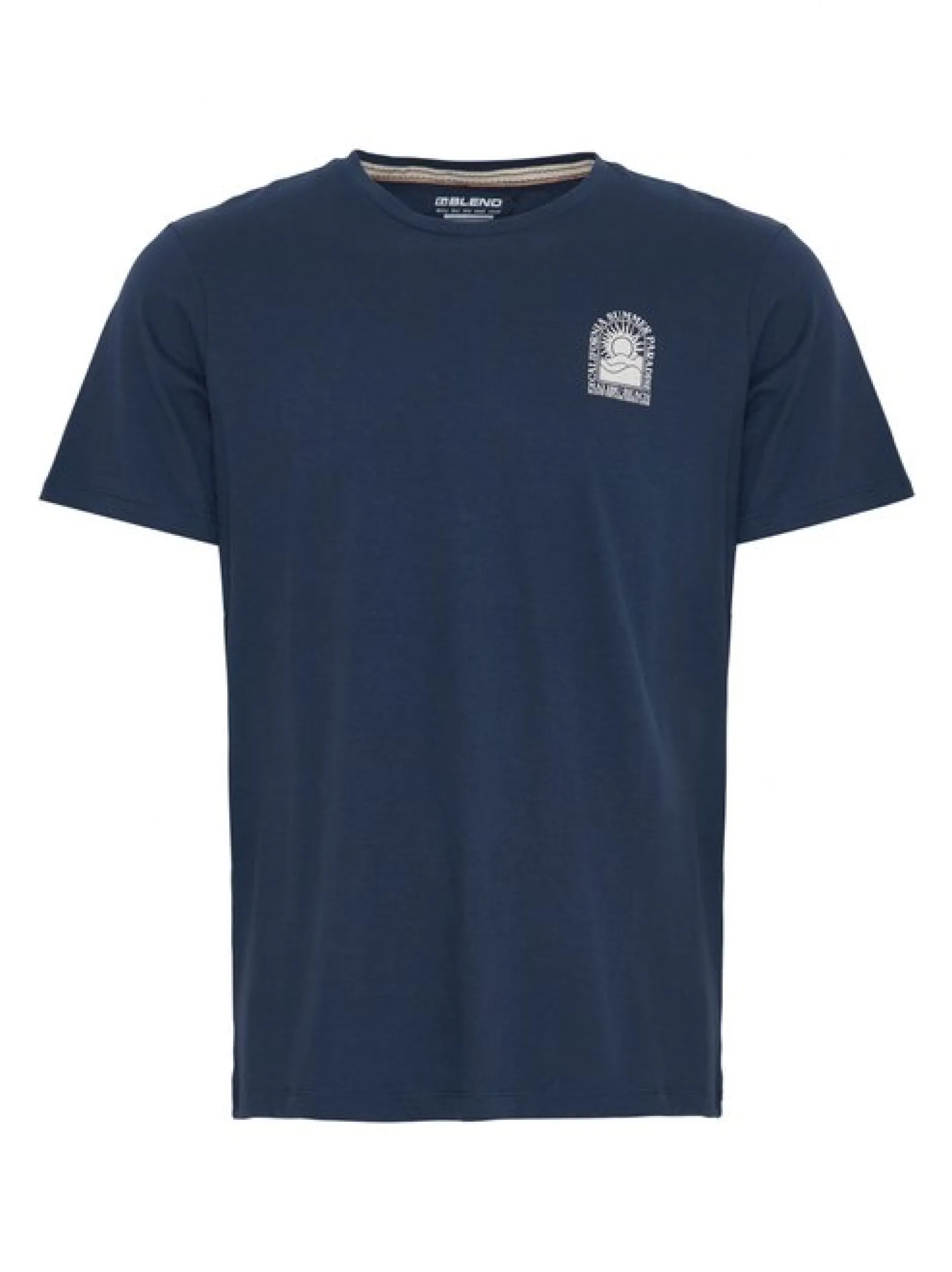 BLEND Herren T-Shirt - BHTee in blau