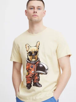BLEND Herren T-Shirt - BHTee in gelb