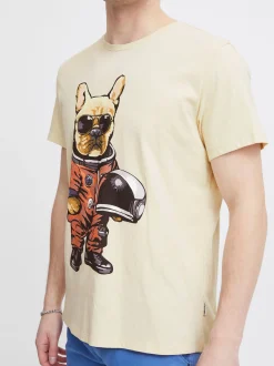 BLEND Herren T-Shirt - BHTee in gelb