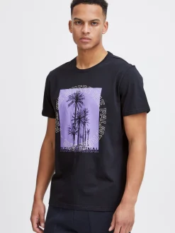 BLEND Herren T-Shirt - BHTee in schwarz