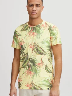 BLEND Herren T-Shirt - BHTromas in gelb