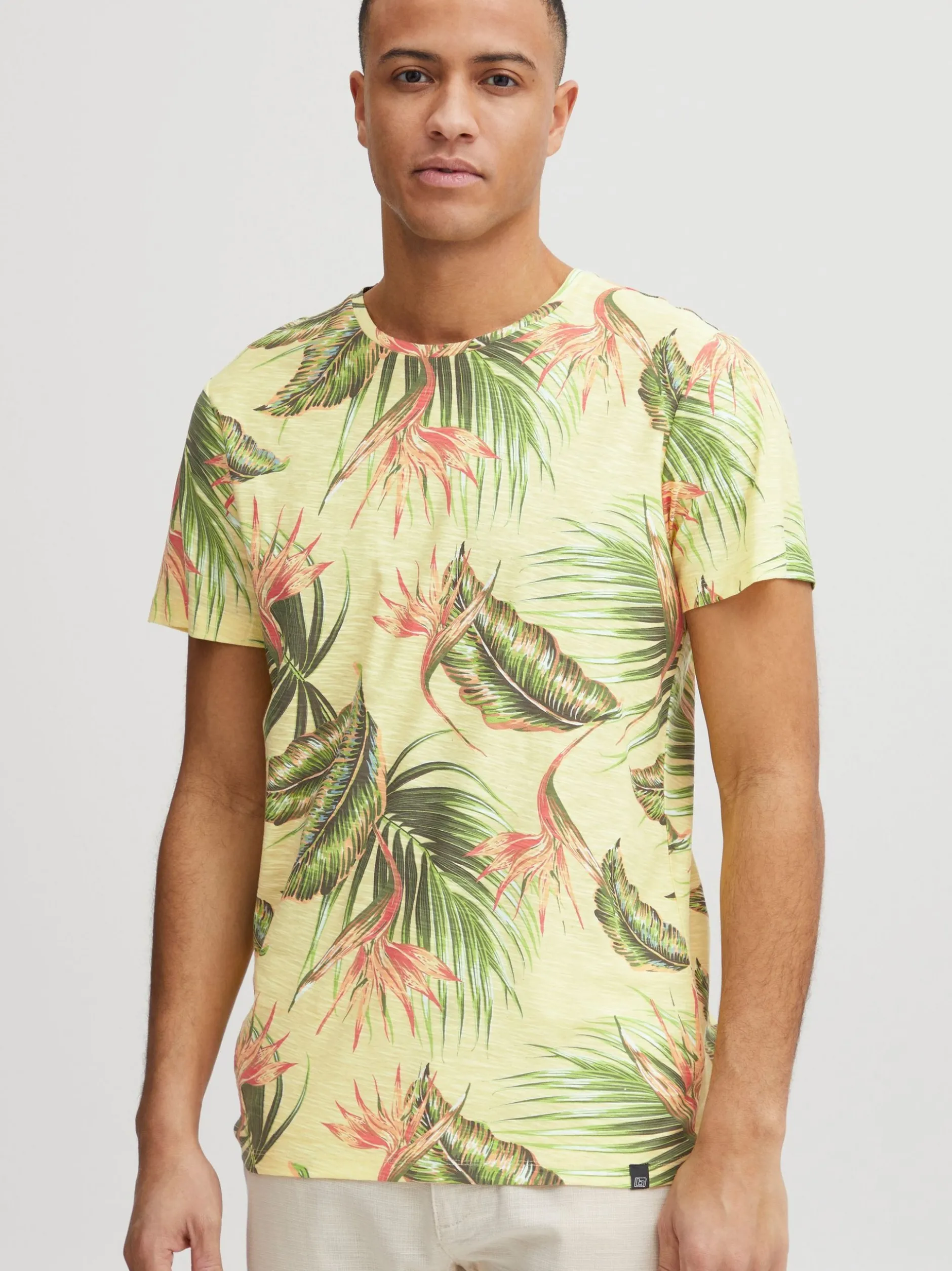 BLEND Herren T-Shirt - BHTromas in gelb