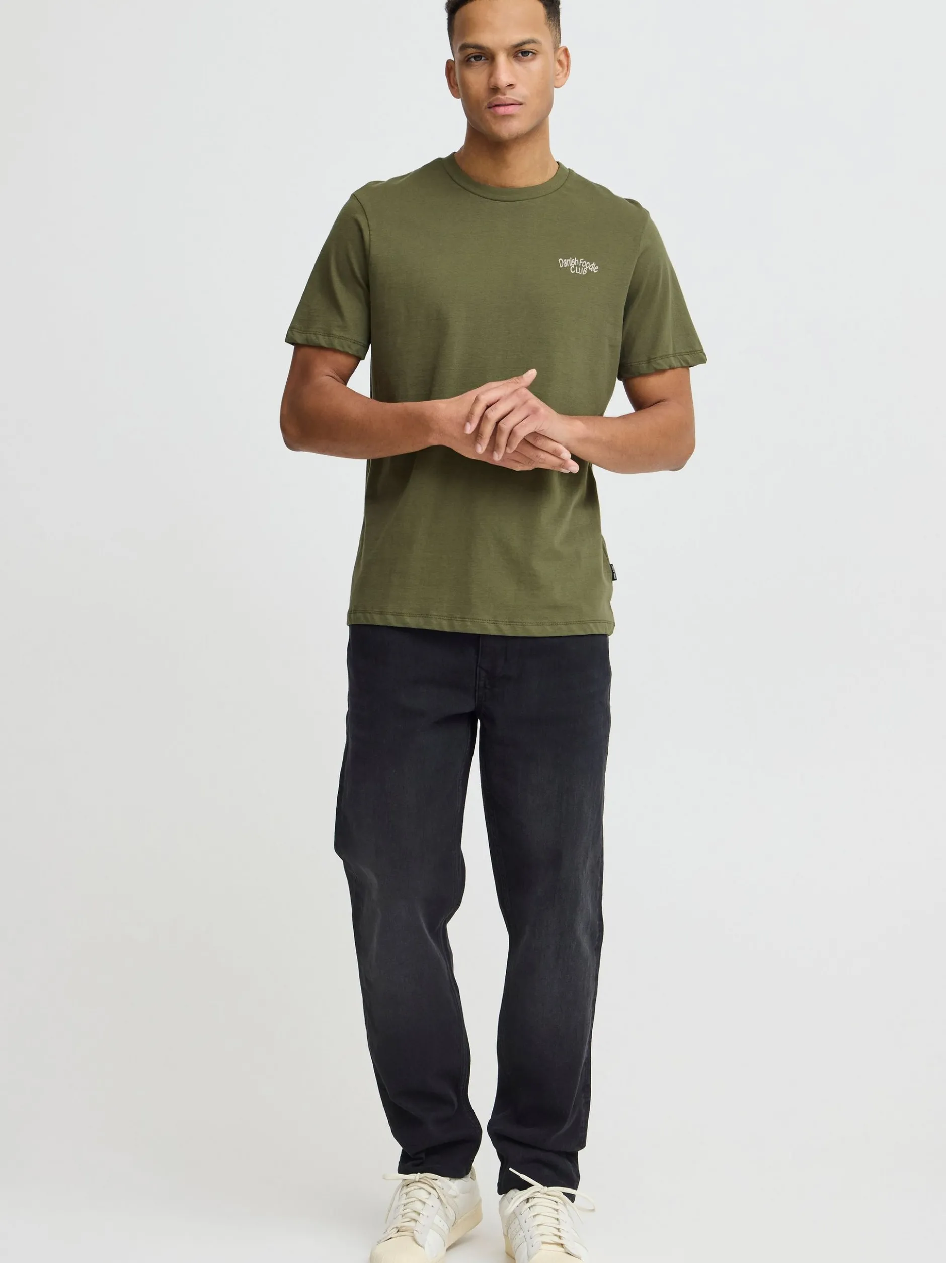 BLEND Herren T-Shirt - BHViggo in oliv