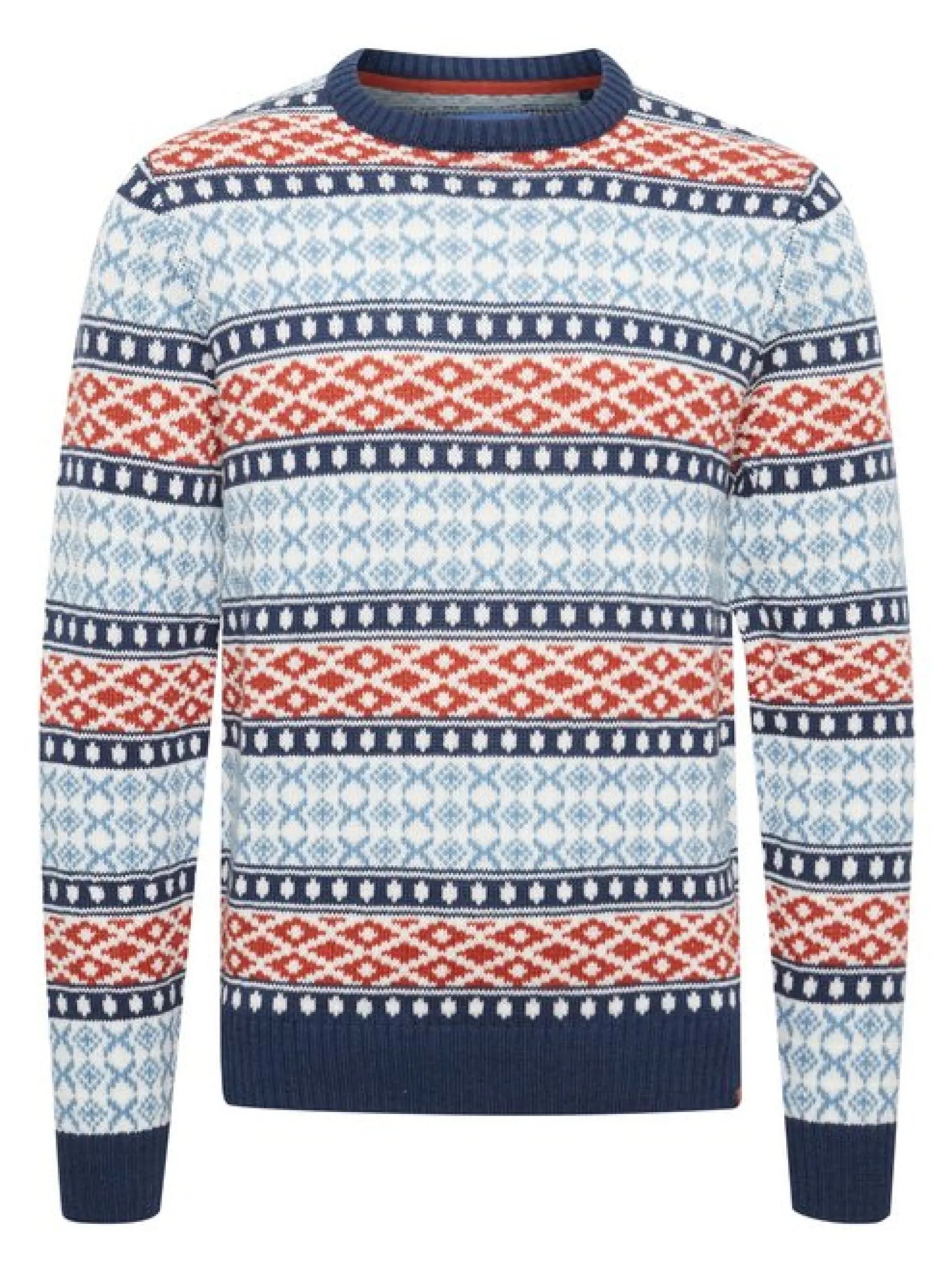 BLEND Herren Weihnachtspullover - BHTjorben in blau