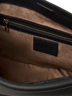 BOSS Damen Ledertasche - Lenah in schwarz