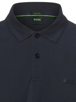 BOSS Green Herren Poloshirt - Prio 1 in schwarz
