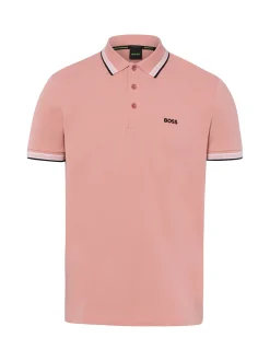 BOSS Green Herren Poloshirt - Paddy in koralle