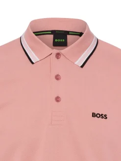 BOSS Green Herren Poloshirt - Paddy in koralle