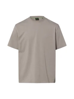 BOSS Green Herren T-Shirt - Tee in grau - Ärmel: kurzarm