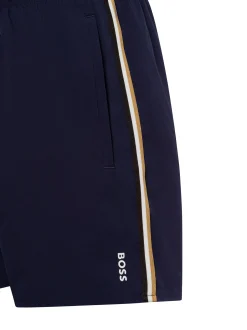 BOSS Herren Badeshorts - Iconic in marine - Länge: kurz