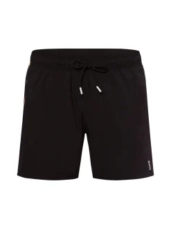 BOSS Herren Badeshorts - Iconic in schwarz - Länge: kurz