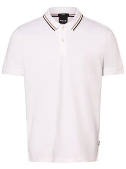 BOSS Herren Poloshirt - Penrose 38 in weiß