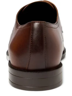 BOSS Herren Schnürschuhe aus Leder - Tayil in nougat