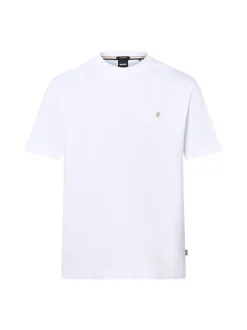 BOSS Herren T-Shirt - Taut in weiß - Ärmel: kurzarm