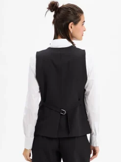 BOSS Orange Damen Anzugweste - C_Javesta1 in schwarz