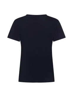 BOSS Orange Damen T-Shirt in schwarz - Ärmel: kurzarm